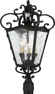 Minka-Lavery 9335-661 Brixton Ivy Two Light Outdoor Post Mount, Coal W/Honey Gold Highlight Alternate Image.jpg