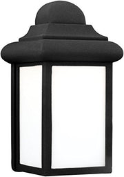 Generation Lighting 8988EN3-12 Mullberry Hill One Light Outdoor Wall Lantern, Black Alternate Image.jpg