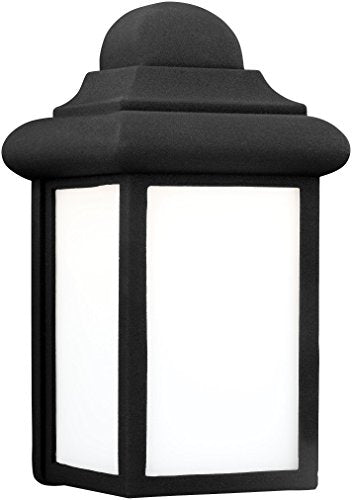Generation Lighting 8988EN3-12 Mullberry Hill One Light Outdoor Wall Lantern, Black Alternate Image.jpg