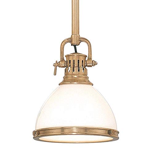 Hudson Valley 2623-AGB Randolph One Light Pendant, Aged Brass Alternate Image.jpg