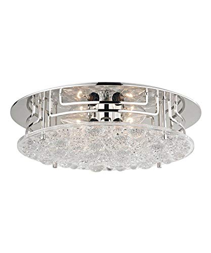 Hudson Valley 4315-PN Holland Four Light Flush Mount, Polished Nickel Alternate Image.jpg