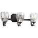 Progress P300118-020 Anjoux Collection Three-Light Antique Bronze Clear Water Glass Luxe Bath Vanity Light Alternate Image.jpg