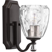 Progress P300116-020 Anjoux Collection One-Light Antique Bronze Clear Water Glass Luxe Bath Vanity Light Alternate Image.jpg