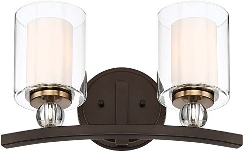 Minka-Lavery 3072-416 Studio 5 Two Light Bath, Painted Bronze W/Natural Brush Alternate Image.jpg