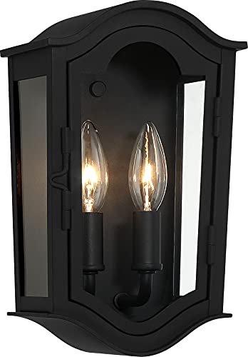 Minka-Lavery 73200-66 Houghton Hall Two Light Outdoor Wall Mount, Sand Coal Alternate Image.jpg