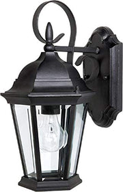 Capital Lighting 9726BK Carriage House One Light Outdoor Wall Lantern, Black Alternate Image.jpg