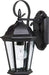 Capital Lighting 9726BK Carriage House One Light Outdoor Wall Lantern, Black Alternate Image.jpg