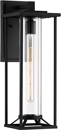 Minka-Lavery 72477-66 Trescott One Light Outdoor Wall Mount, Coal Alternate Image 2.jpg