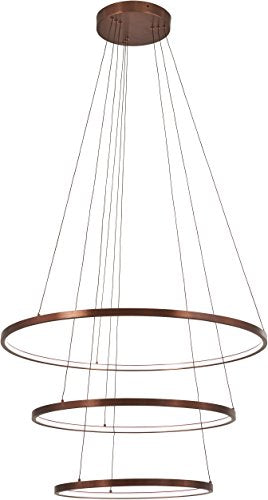 George Kovacs P8163-670-L Full Orbit LED Pendant, Satin Bronze Alternate Image.jpg