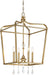 Minka-Lavery 4448-582 Laurel Estate Four Light Pendant, Brio Gold Alternate Image 3.jpg