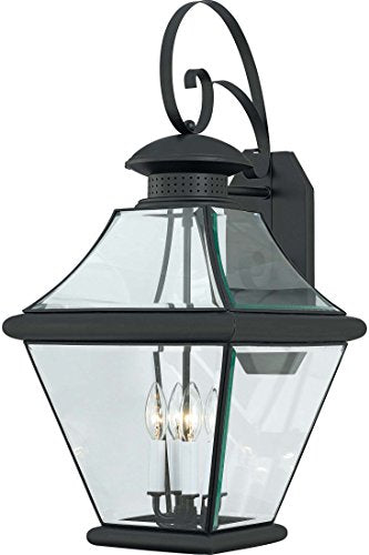 Quoizel RJ8414K Rutledge Four Light Outdoor Wall Lantern, Mystic Black Alternate Image.jpg
