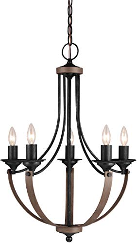 Generation Lighting 3280405EN-846 Corbeille Five Light Chandelier, Stardust Alternate Image.jpg