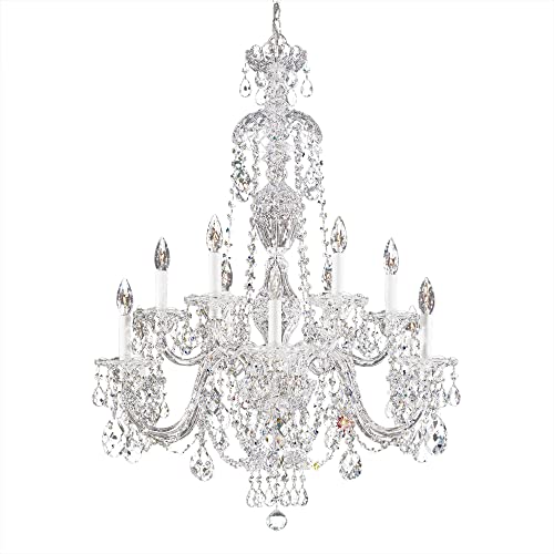 Schonbek 2997-40H Sterling 12 Light Chandelier, Silver Alternate Image 3.jpg