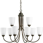 Progress P4627-20 Gather Collection Nine-Light Antique Bronze Etched Glass Traditional Chandelier Light Alternate Image.jpg