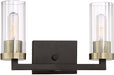 Minka-Lavery 3042-560 Ainsley Court Two Light Bath, Aged Kinston Bronze w/Brushed Brass Alternate Image.jpg