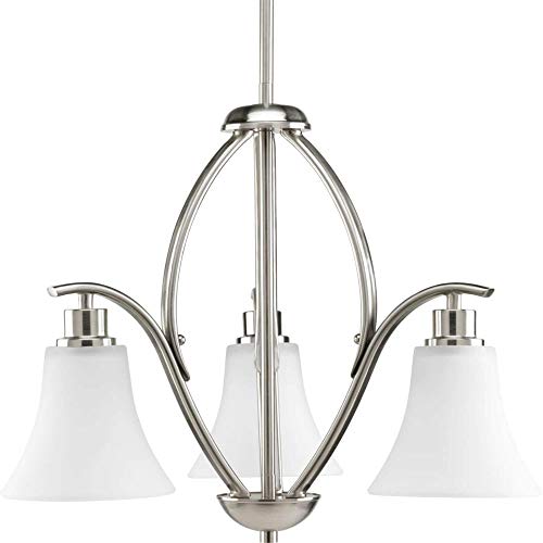 Progress P4489-09 Joy Collection Three-Light Brushed Nickel Etched Glass Traditional Chandelier Light Alternate Image.jpg