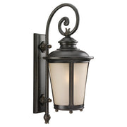 Generation Lighting 88242-780 Cape May One Light Outdoor Wall Lantern, Burled Iron Alternate Image.jpg
