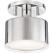 Mitzi H159601-PN Nora LED Flush Mount, Polished Nickel Alternate Image.jpg