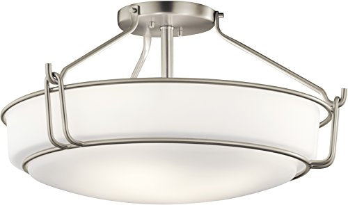 Kichler 44086NI Alkire Four Light Semi Flush Mount, Brushed Nickel Alternate Image.jpg