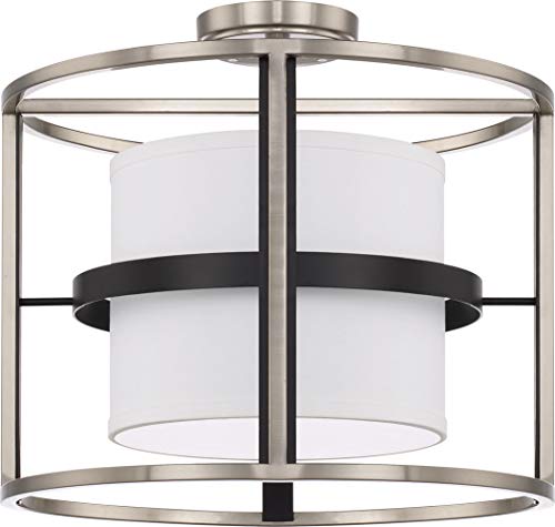 Capital Lighting 225241BT Tux Four Light Semi-Flush Mount, Black Tie Alternate Image.jpg