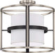 Capital Lighting 225241BT Tux Four Light Semi-Flush Mount, Black Tie Alternate Image.jpg