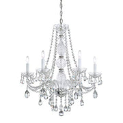 Schonbek 1303-40H Arlington Six Light Chandelier, Silver Alternate Image 4.jpg