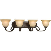 Progress P2884-09 Torino Collection Four-Light Brushed Nickel Etched Glass Transitional Bath Vanity Light Alternate Image.jpg