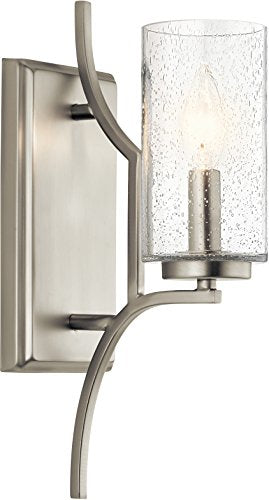 Kichler 44070NI Vara One Light Wall Sconce, Brushed Nickel Alternate Image.jpg