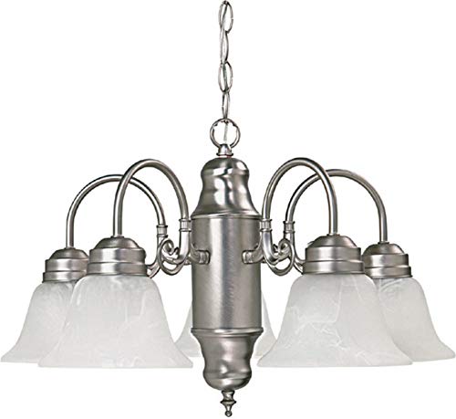 Capital Lighting 3255MN-118 David Five Light Chandelier, Matte Nickel Alternate Image.jpg