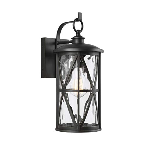 Generation Lighting OL15201ANBZ Millbrooke One Light Outdoor Wall Lantern, Antique Bronze Alternate Image.jpg