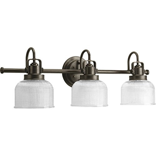 Progress P2992-74 Archie Collection Three-Light Venetian Bronze Clear Double Prismatic Glass Coastal Bath Vanity Light Alternate Image.jpg