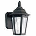 Generation Lighting 89822-12 Brentwood One Light Outdoor Wall Lantern, Black Alternate Image.jpg