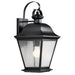 Kichler 9709BK Mount Vernon One Light Outdoor Wall Mount, Black Alternate Image.jpg