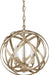 Capital Lighting 4233WG Axis Three Light Pendant, Winter Gold Alternate Image.jpg