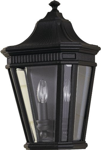 Generation Lighting OL5403BK Cotswold Lane Two Light Outdoor Fixture, Black Alternate Image.jpg