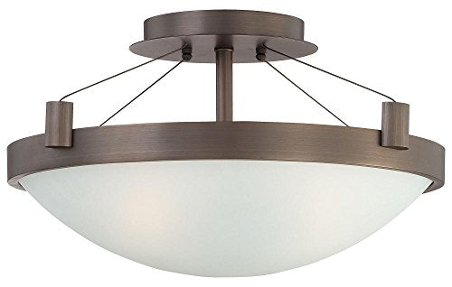 George Kovacs P591-647 Suspended Three Light Semi Flush Mount, Copper Bronze Patina Alternate Image.jpg