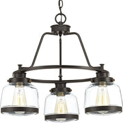 Progress P400057-020 Judson Collection Three-Light Antique Bronze Clear Glass Farmhouse Chandelier Light Alternate Image.jpg