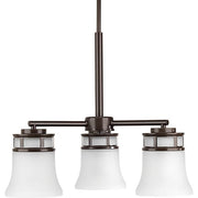Progress P4612-20 Cascadia Collection Three-Light Antique Bronze Etched Glass Coastal Chandelier Light Alternate Image.jpg