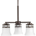 Progress P4612-20 Cascadia Collection Three-Light Antique Bronze Etched Glass Coastal Chandelier Light Alternate Image.jpg