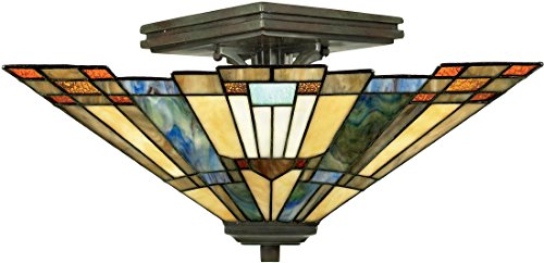 Quoizel TFIK1714VA Inglenook Two Light Semi Flush Mount, Valiant Bronze Alternate Image.jpg