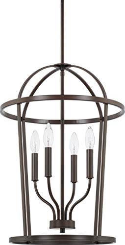 Capital Lighting 528541BZ Greyson Four Light Foyer Pendant, Bronze Alternate Image.jpg