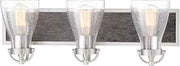 Minka-Lavery 3343-098 Garrison Three Light Bath, Brushed Nickel W/Shale Wood Alternate Image.jpg