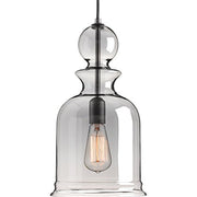Progress P5333-143 Staunton Collection One-Light Graphite Smoke Glass Global Pendant Light Alternate Image.jpg