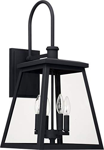 Capital Lighting 926841BK Belmore Four Light Outdoor Wall Lantern, Black Alternate Image.jpg