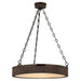 Hudson Valley 522-DB Lynden Five Light Pendant, Distressed Bronze Alternate Image.jpg