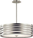 Kichler 43390NI Roswell Four Light Pendant, Brushed Nickel Alternate Image.jpg