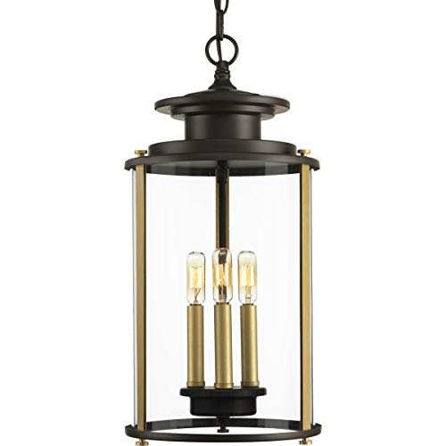 Progress P550012-020 Squire Collection Three-Light Hanging Lantern Alternate Image.jpg