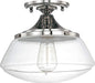 Capital Lighting 3537PN-134 Schoolhouse One Light Semi-Flush Mount, Polished Nickel Alternate Image.jpg