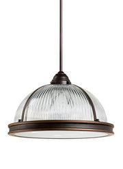 Generation Lighting 65062EN3-715 Pratt Street Prismatic Three Light Pendant, Autumn Bronze Alternate Image.jpg