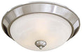 Minka-Lavery 893-84 Paradox Three Light Flush Mount, Brushed Nickel Alternate Image.jpg